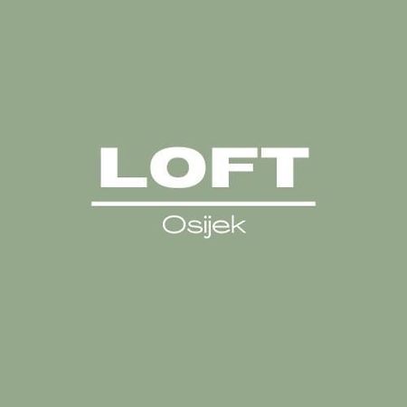 Loft Osijek Daire Dış mekan fotoğraf